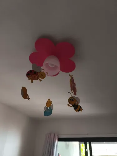 Lustre infantil MDF