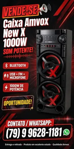 Caixa amvox, 900$