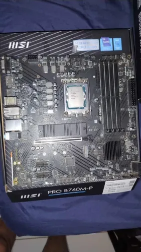 Kit Intel Core i7-14700K + MSI PRO B760M-P DDR5 - Excelente Estado 7 meses de uso
