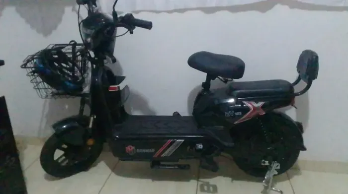 Bicicleta Elétrica Sousa EV 1000X - Preta