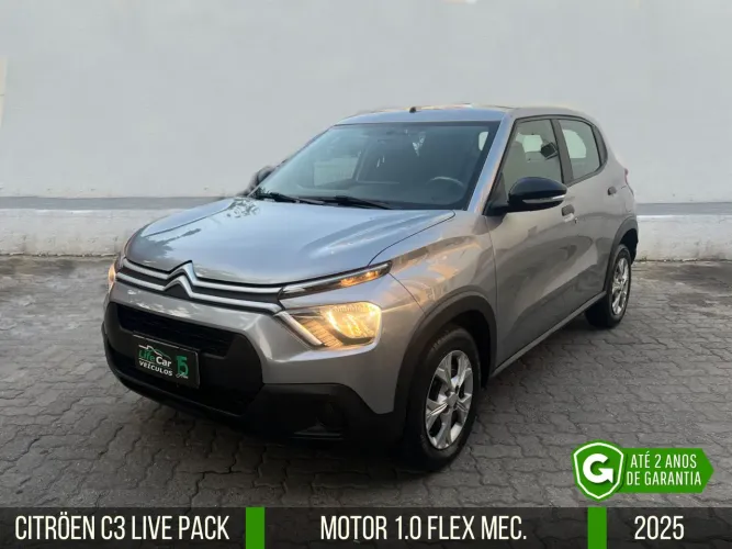 Citroen C3 Live Pack 1.0 Flex 6V 5P Mec. 2025