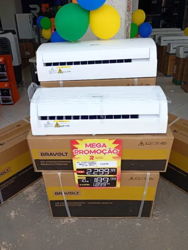 Central de ar 12 mil BTUs inverter