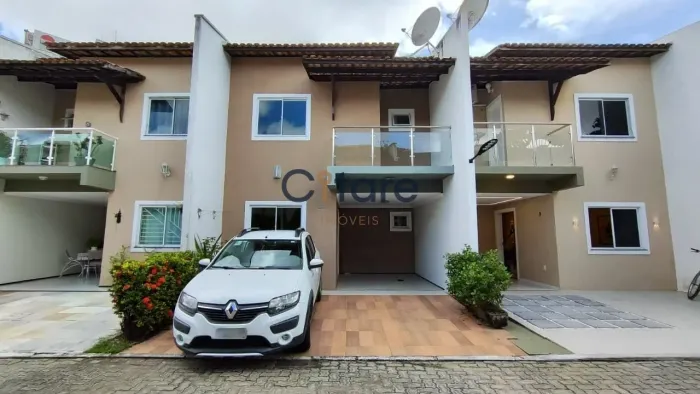 Casa duplex em condomínio com 3 dormitórios, área de lazer. Cambeba, Fortaleza
