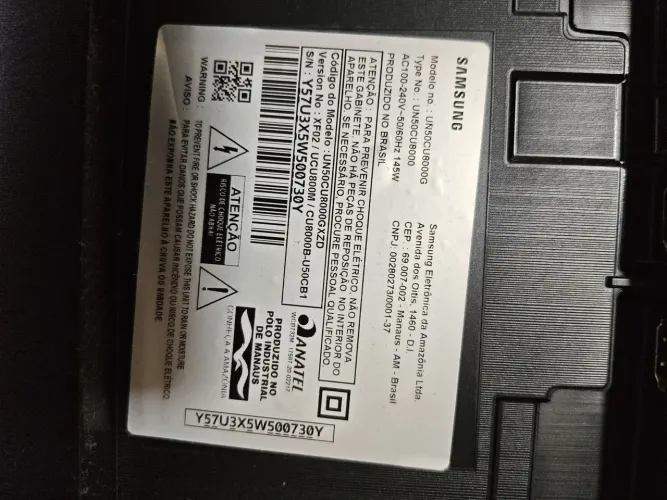 VENDO TV SAMSUNG 50" COM DEFEITO 