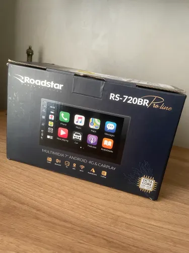 Central Multimídia Roadstar RS-720BR Pro Line (Carplay) - Nova Lacrado