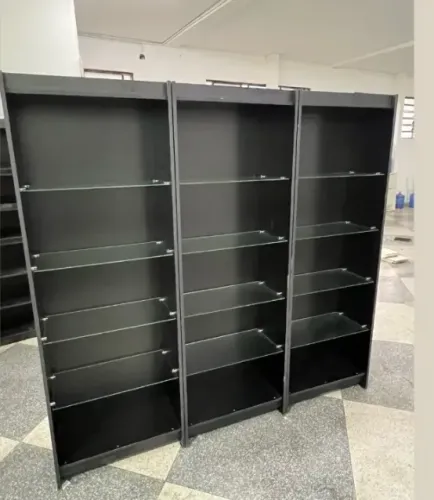 ESTANTE COM PRATELEIRAS EM VIDRO - NOVO - ENTREGA RÁPIDA 