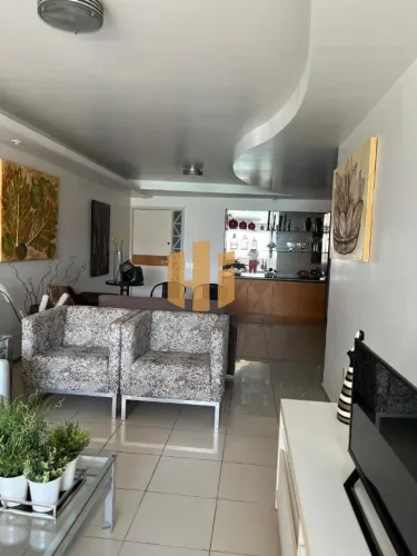 Apartamento mobiliado para locação no Edf Rui Barbosa