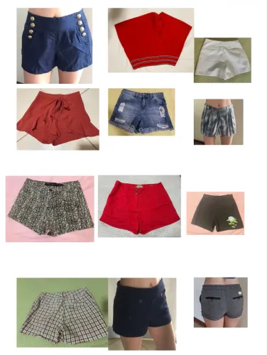 Shorts diversos baratos