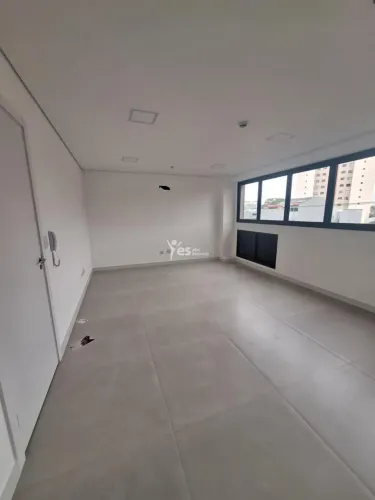 Sala comercial de 37m² para locação com 01 lavabo, Vila Assunção, Santo André REF: 17890