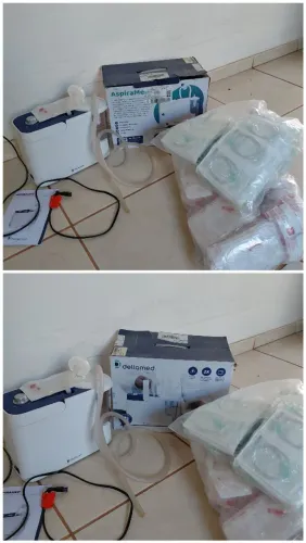 Aspirador de secreção portatil