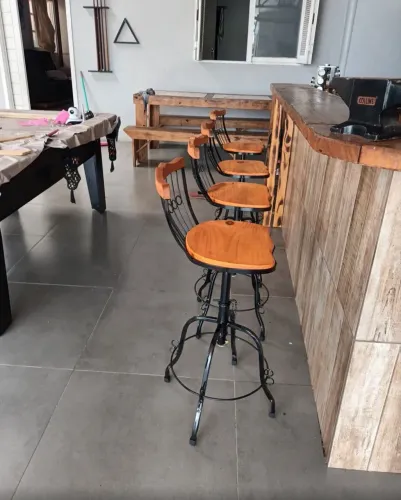 Banqueta retrô