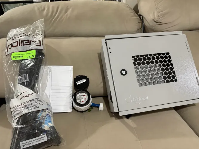 Kit hidrômetro/ cavalete