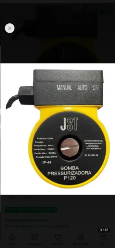 Bomba pressurizadora JST usada
