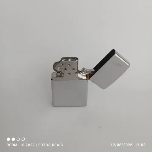 Isqueiro recarregável fluido estilo Zippo
