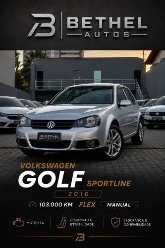 Volkswagen Golf Sportline 1.6 MI Total Flex 8V 4P 2010
