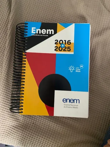 Apostila ENEM 2025 10 ANOS (2016 a 2025 Provas + Gabaritos + Folhas de Redação)