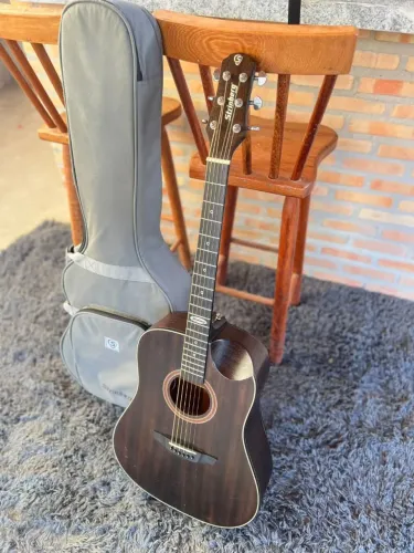 Violão Strinberg SD201HCR regulado aceito trocas
