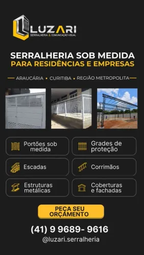 SERRALHERIA EM GERAL | CONSERTOS, REFORMAS E FABRICAÇÃO SOB MEDIDA<br>