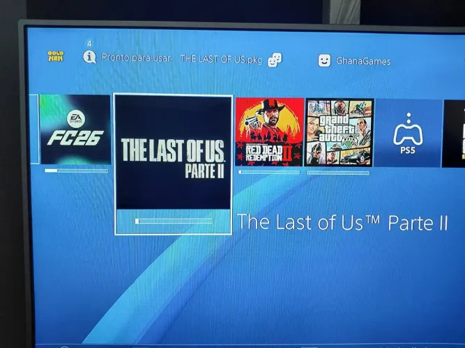 PS4 SLIM DESBLOQUEADO 12.00 GOLDHEN