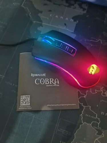 Mouse Red Dragon - Cobra M711