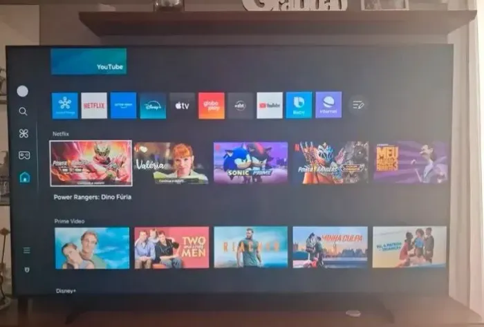 Samsung TV 65 polegadas Crystal 4k 