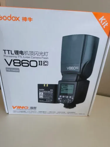 Flash Godox para Canon V 860II