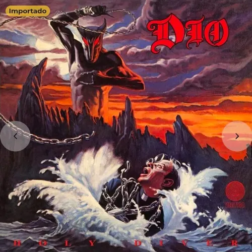 LP Vinil Dio - Holy Diver Importado Novo Lacrado