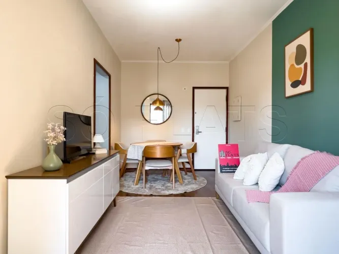 Flat para locação com 1 dorm. e 40m² na rua do Shopping Center 3 ao lado da Avenida Paulis