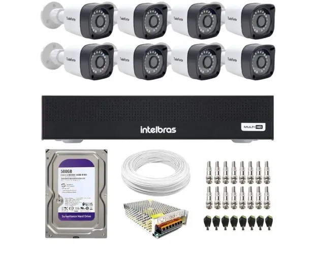 Kit camera intelbras
