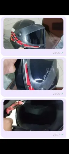 Capacete forró novo