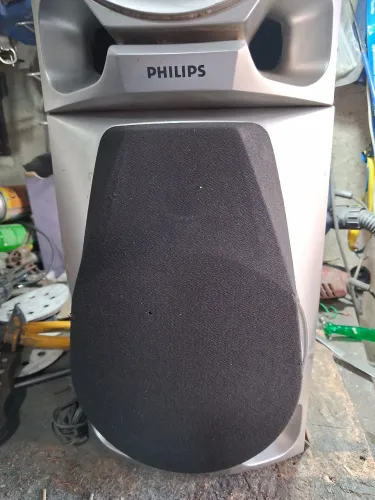Caixas acústicas Philips antigas funcionando