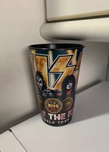 copo oficial kiss end of the road world tour 2023