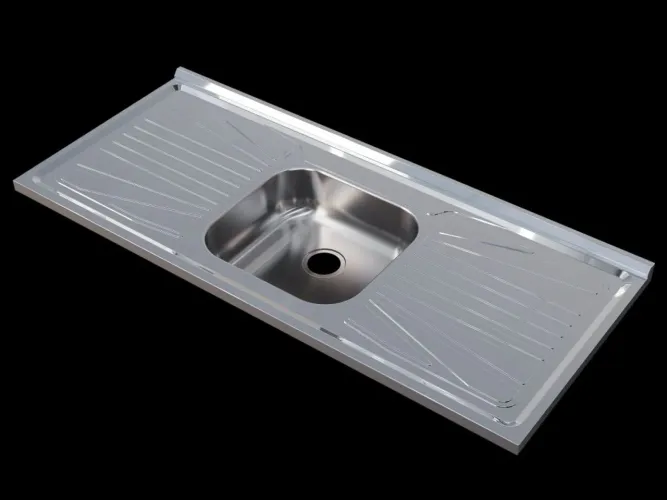 Pia de aço inox para cozinha modelo PS1200, 120x