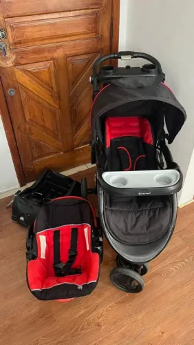 Carrinho + Bebê Conforto Baby Trend - Combo Completo