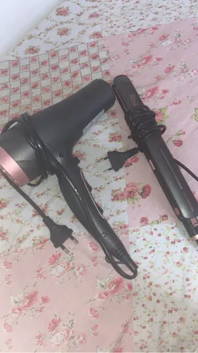 Vendo kit prancha e secador