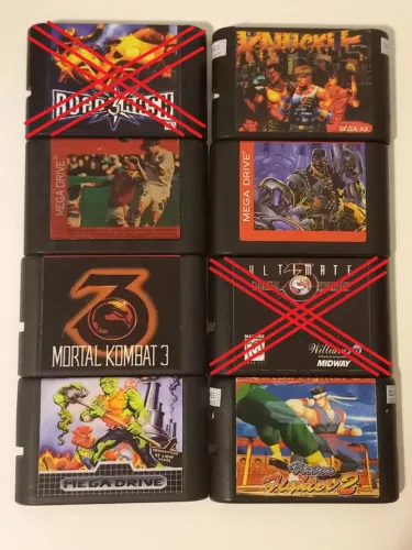 Lote Jogos Mega Drive