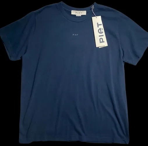 Camiseta piet logo navy