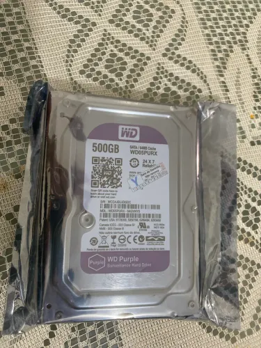 HD WD Purple 500GB Novo