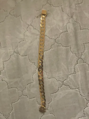 Pulseira de ouro 530 o grama peso 8.69