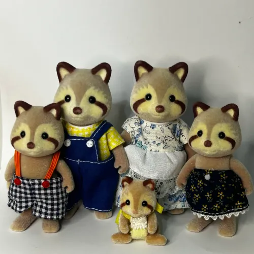 Família Guaxinim Sylvanian Families
