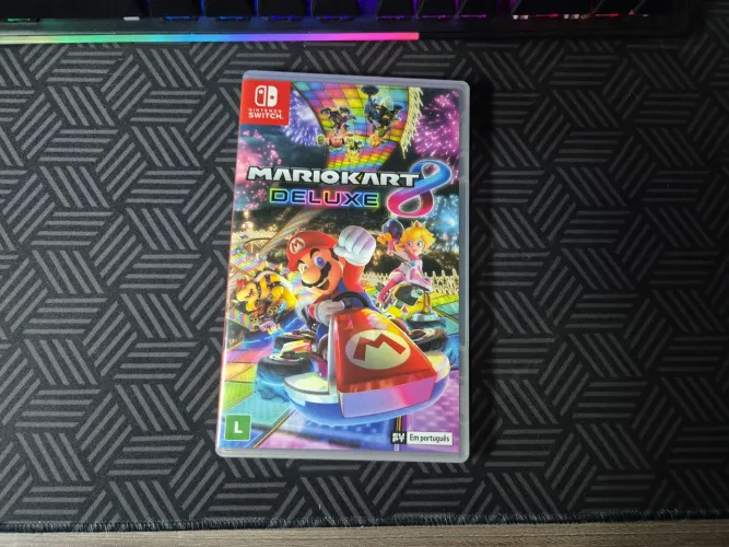 Jogo Mario Kart 8 - Nintendo switch (Sou de Santos)