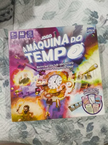Jogo de Tabuleiro A Máquina do Tempo