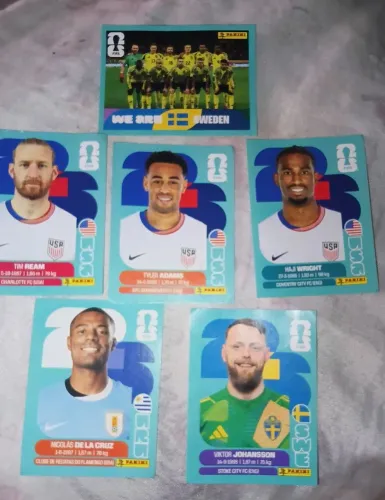 Figurinha da copa 2026