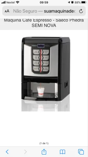 Maquina Cafe Espresso Saeco Phedra 220v