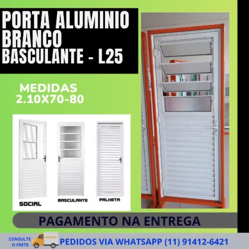 aluminio branco porta palheta completa 