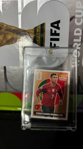 FIGURINHA EXTRA CRISTIANO RONALDO BRONZE COPA DO MUNDO 2026