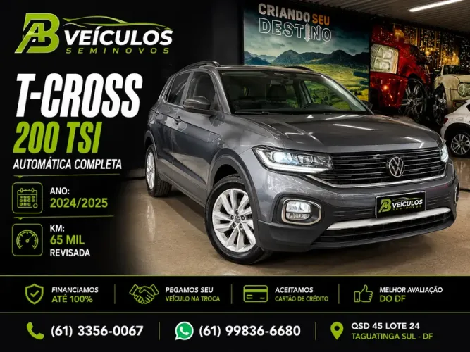 Volkswagen T-Cross 1.0 TSI Flex 12V 5P Aut. 2025