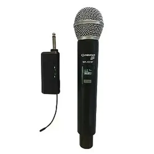 MICROFONE SEM FIO VHF FREQUENCIA FIXA SOLUS MM-120SF