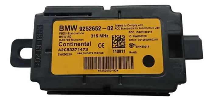 Módulo Alarme Bmw 118i 1.6 T 2011 2012