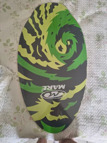 Prancha skimboard maré tropical beast usada